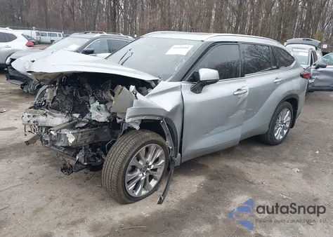 2021 Toyota Highlander Limited из США, поврежденный, VIN 5TDDZRBH5MS534449